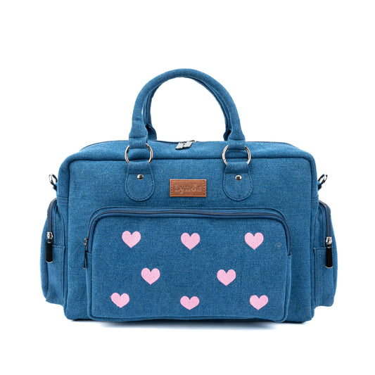 Sweetheart duffle bag -Dark Blue- LARGE