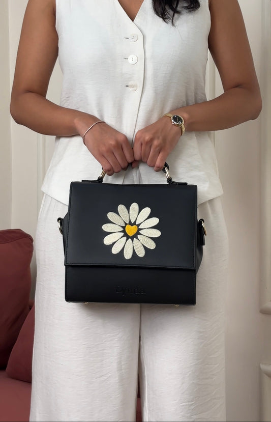 Sunnyside embroidery backpack/sling bag