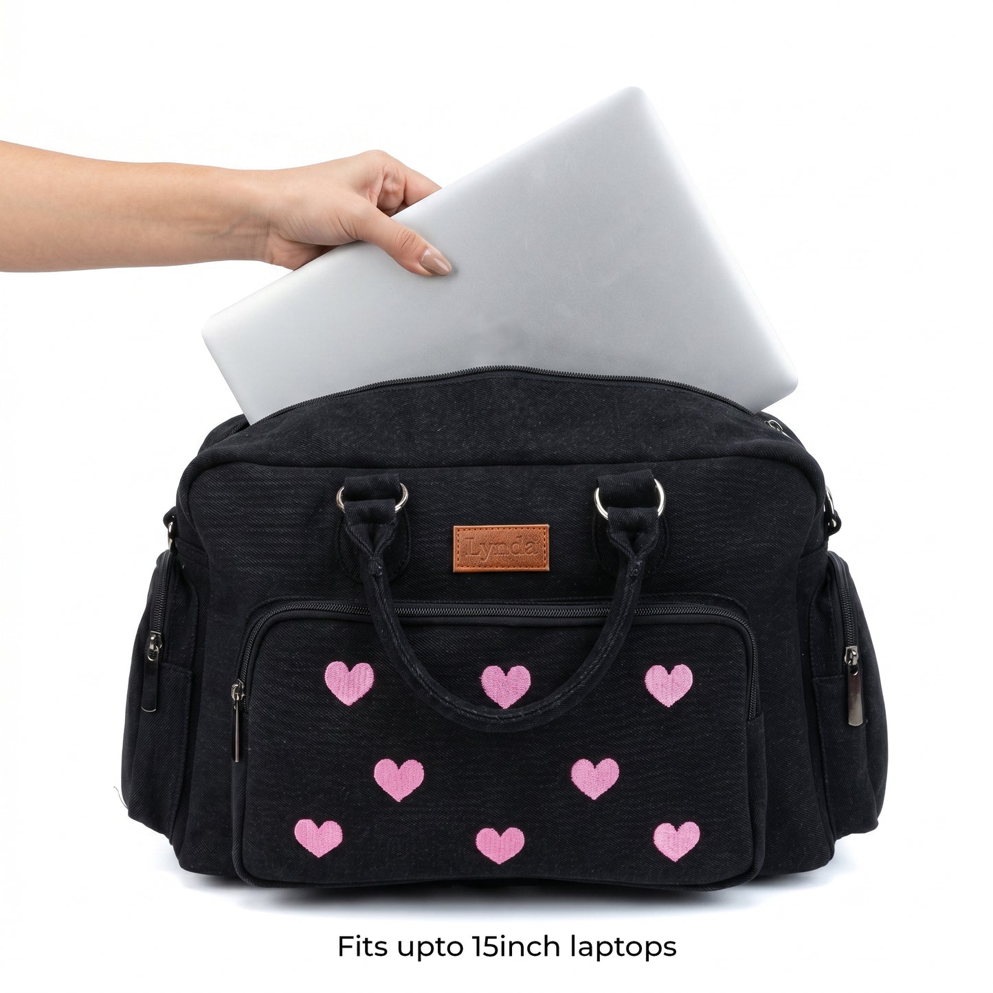 Sweetheart duffle bag - Black - LARGE