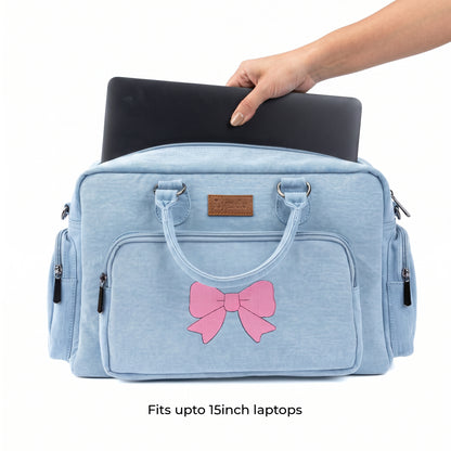 Pookie duffle bag - Light blue- LARGE