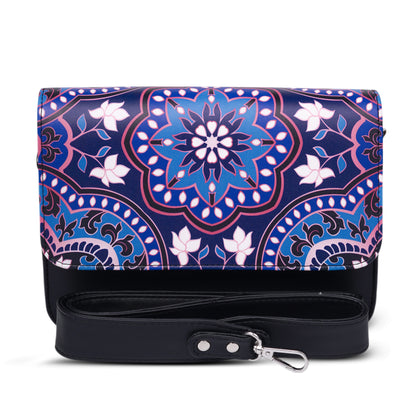 Blooming mandala sling bag