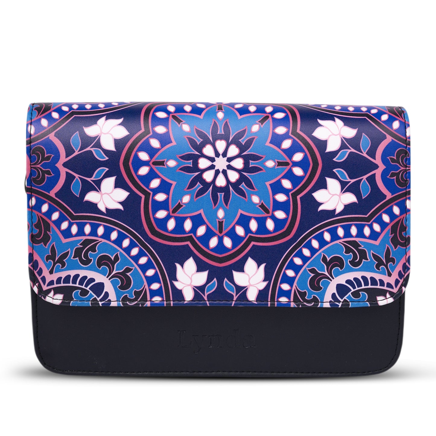 Blooming mandala sling bag