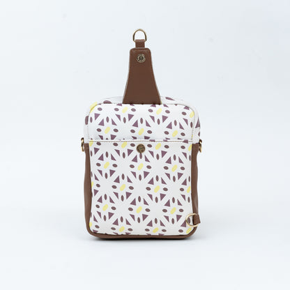 Mocha bloom travel bag