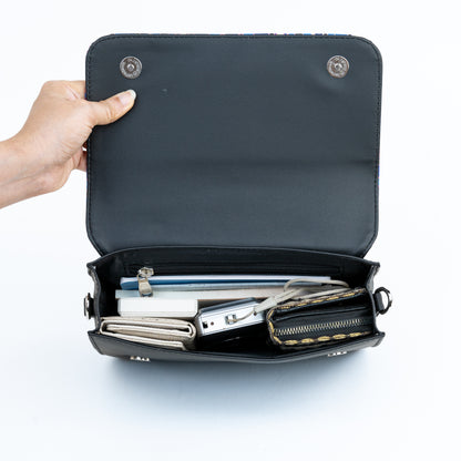 Blooming mandala sling bag