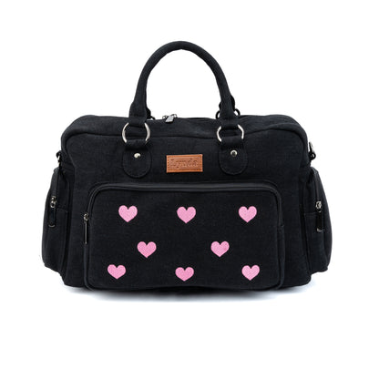 Sweetheart duffle bag - Black - LARGE