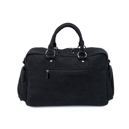 Daisy twinkle duffle bag - Black- LARGE