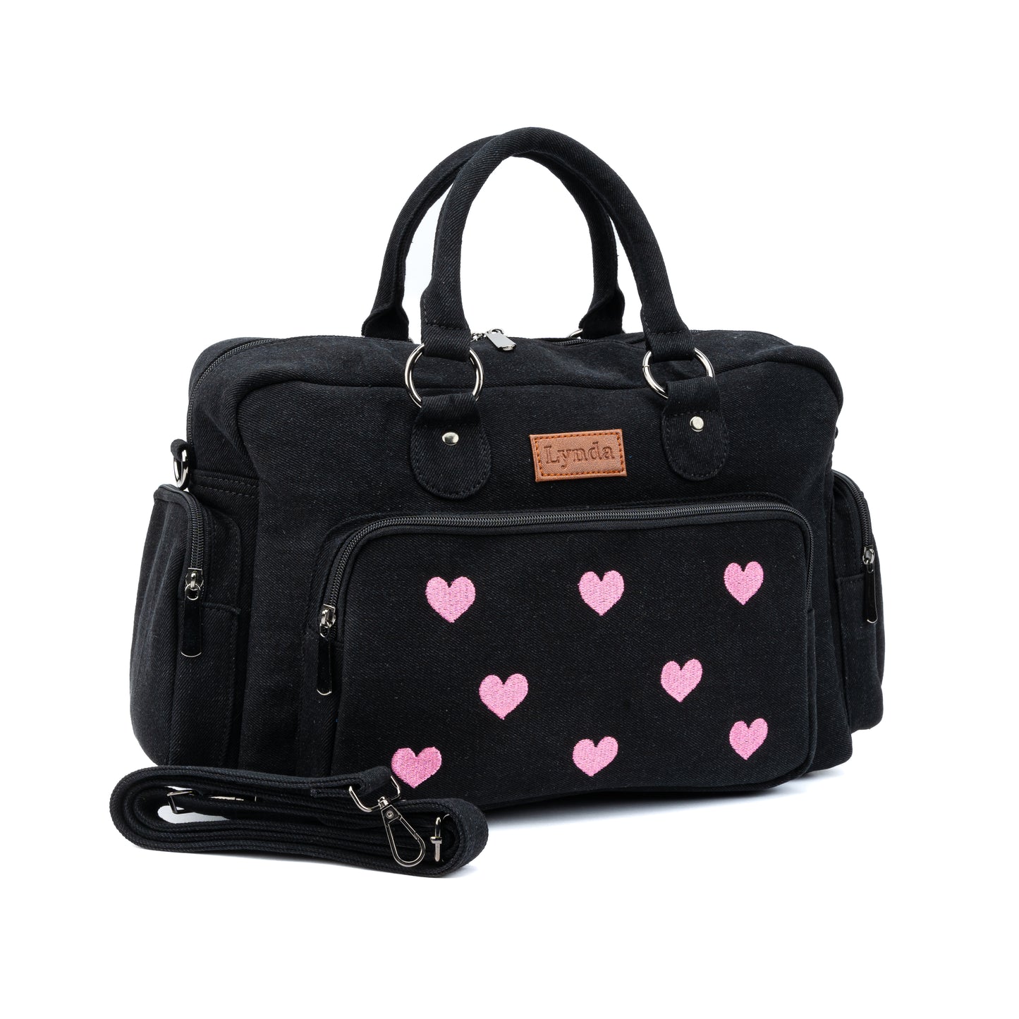 Sweetheart duffle bag - Black - LARGE