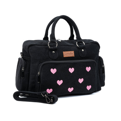 Sweetheart duffle bag - Black - LARGE