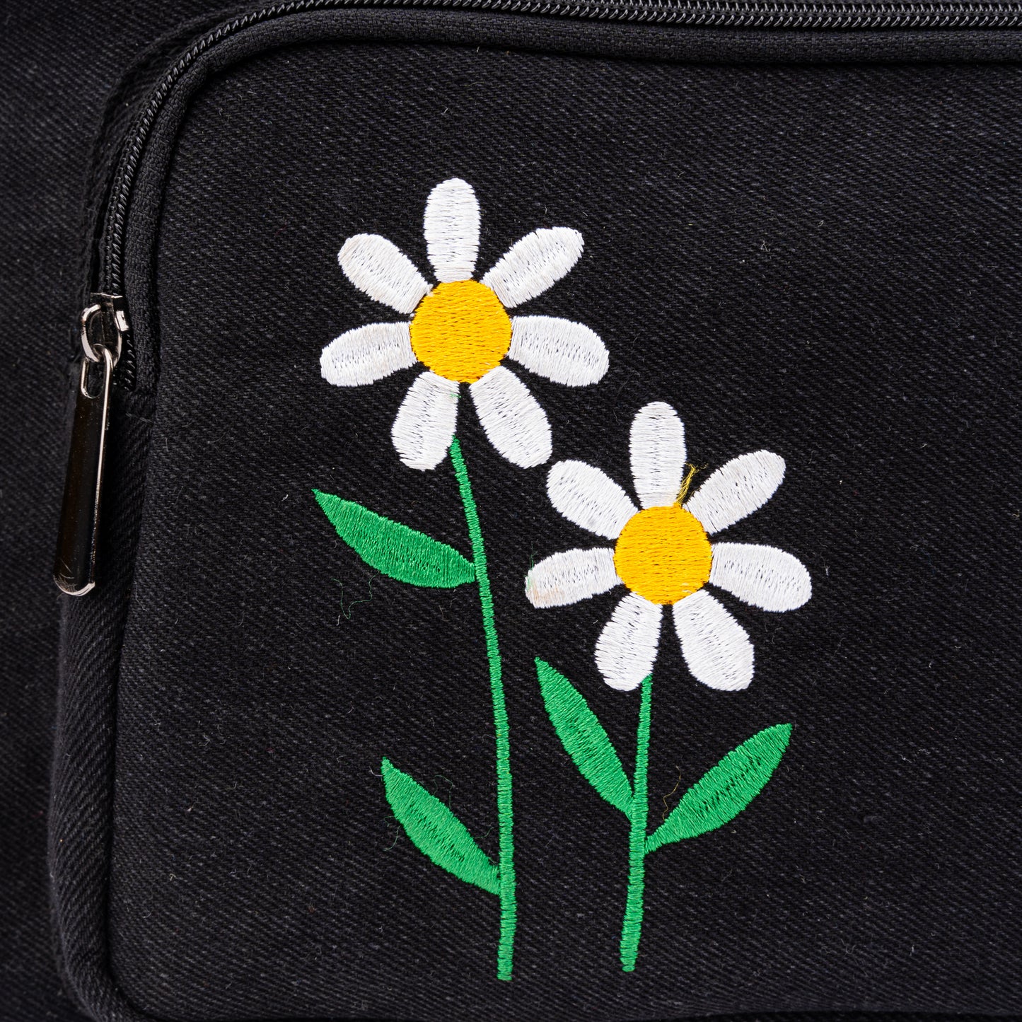Daisy twinkle duffle bag - Black- LARGE