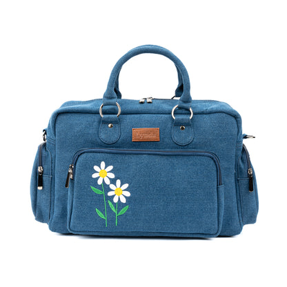 Daisy twinkle duffle bag - Dark blue - LARGE