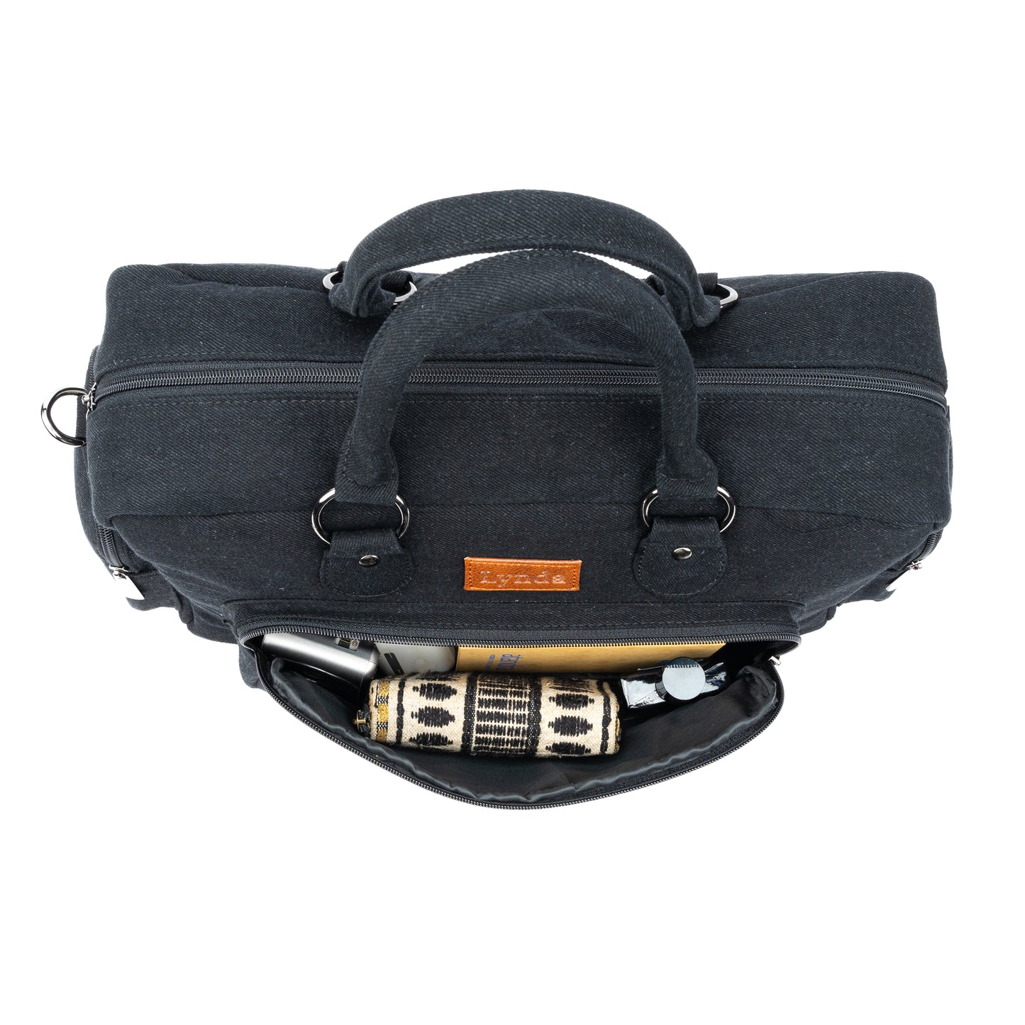Bloom buddies duffle bags - Black- LARGE