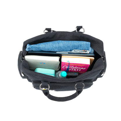 Bloom buddies duffle bags - Black- LARGE