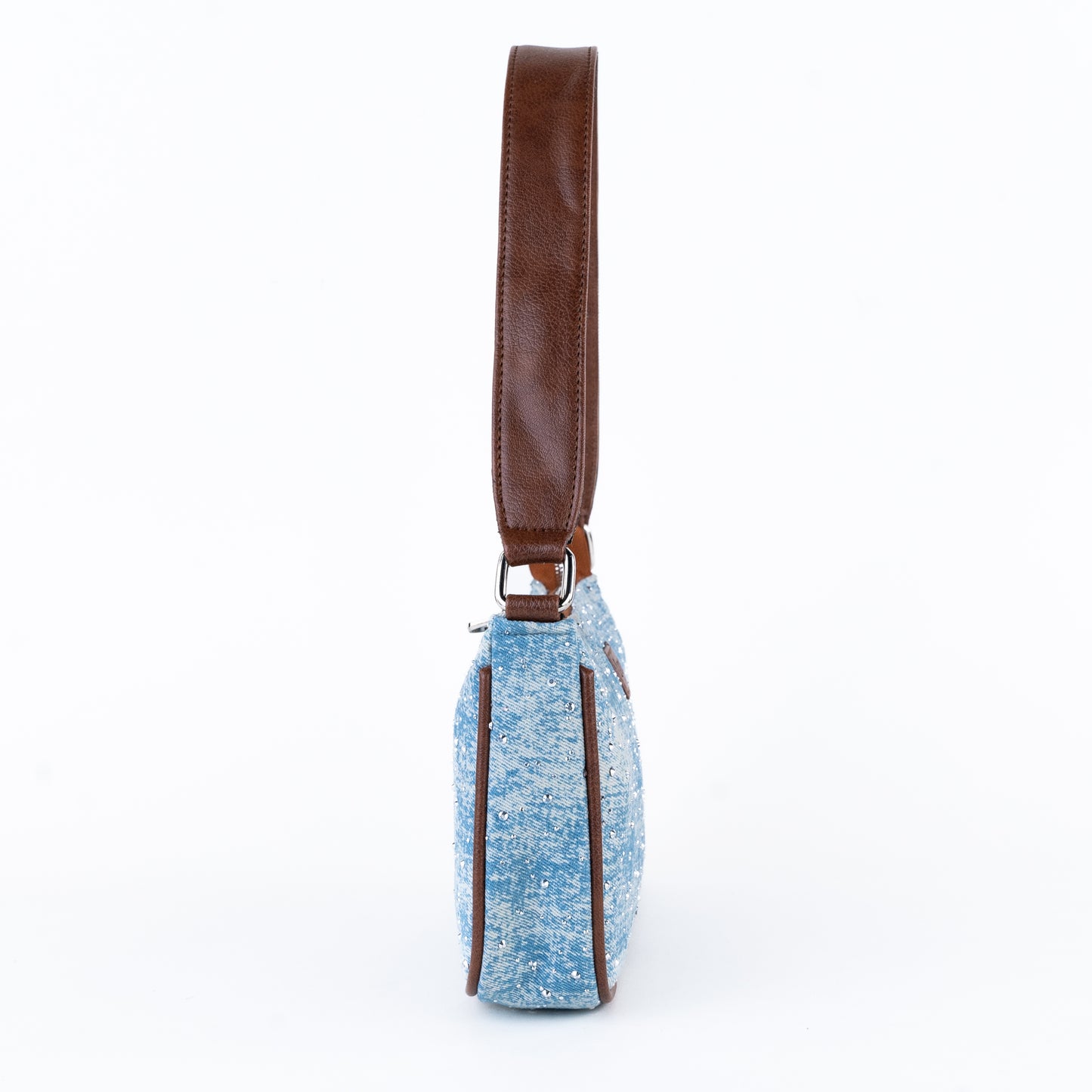 Stone blue muse shoulder bag