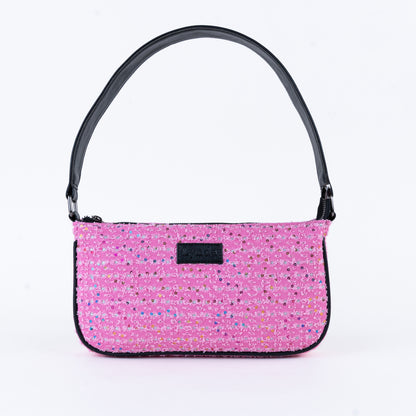 Pink stardust shoulder bag