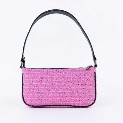 Pink stardust shoulder bag