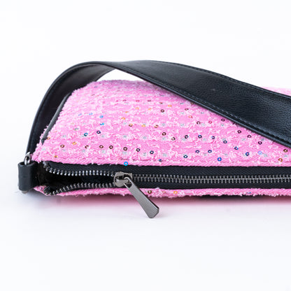 Pink stardust shoulder bag