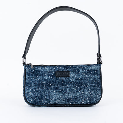 Midnight stone shoulder bag