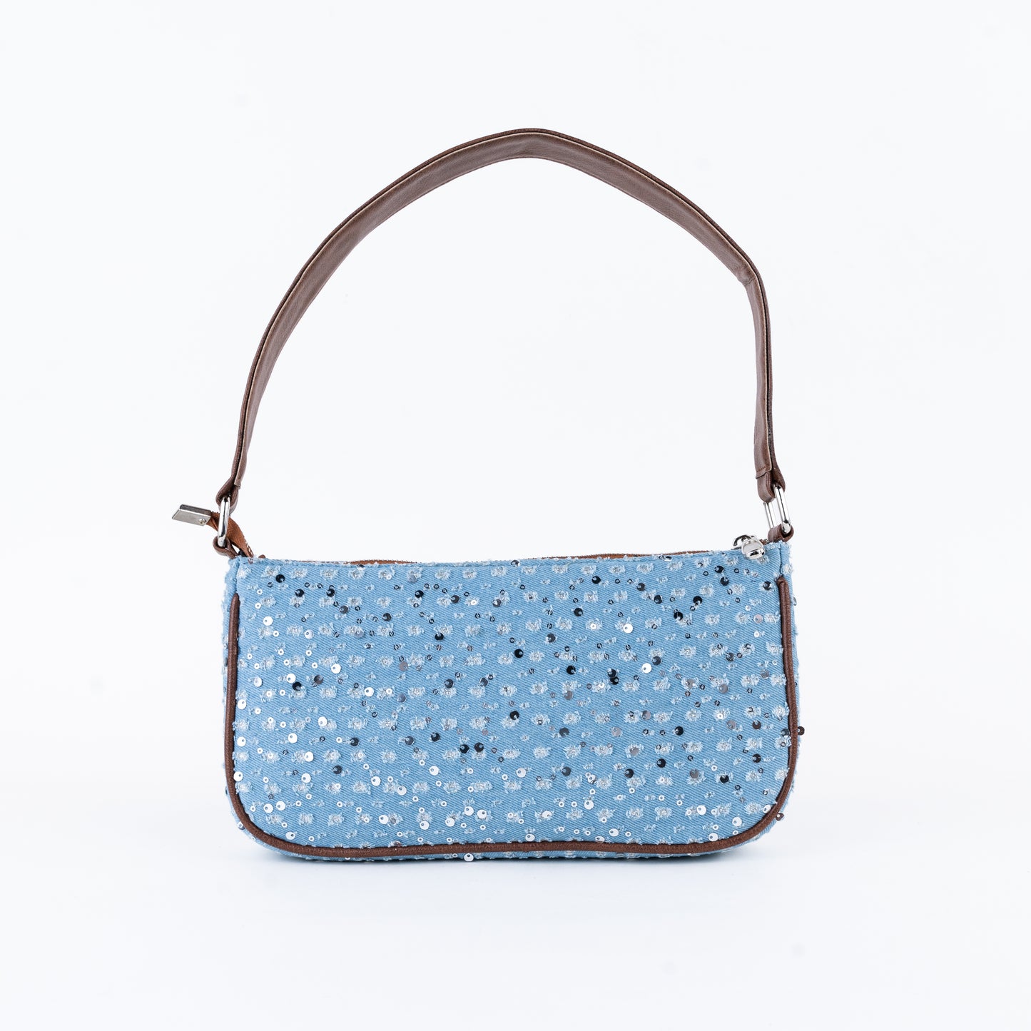 Starry denim shoulder bag