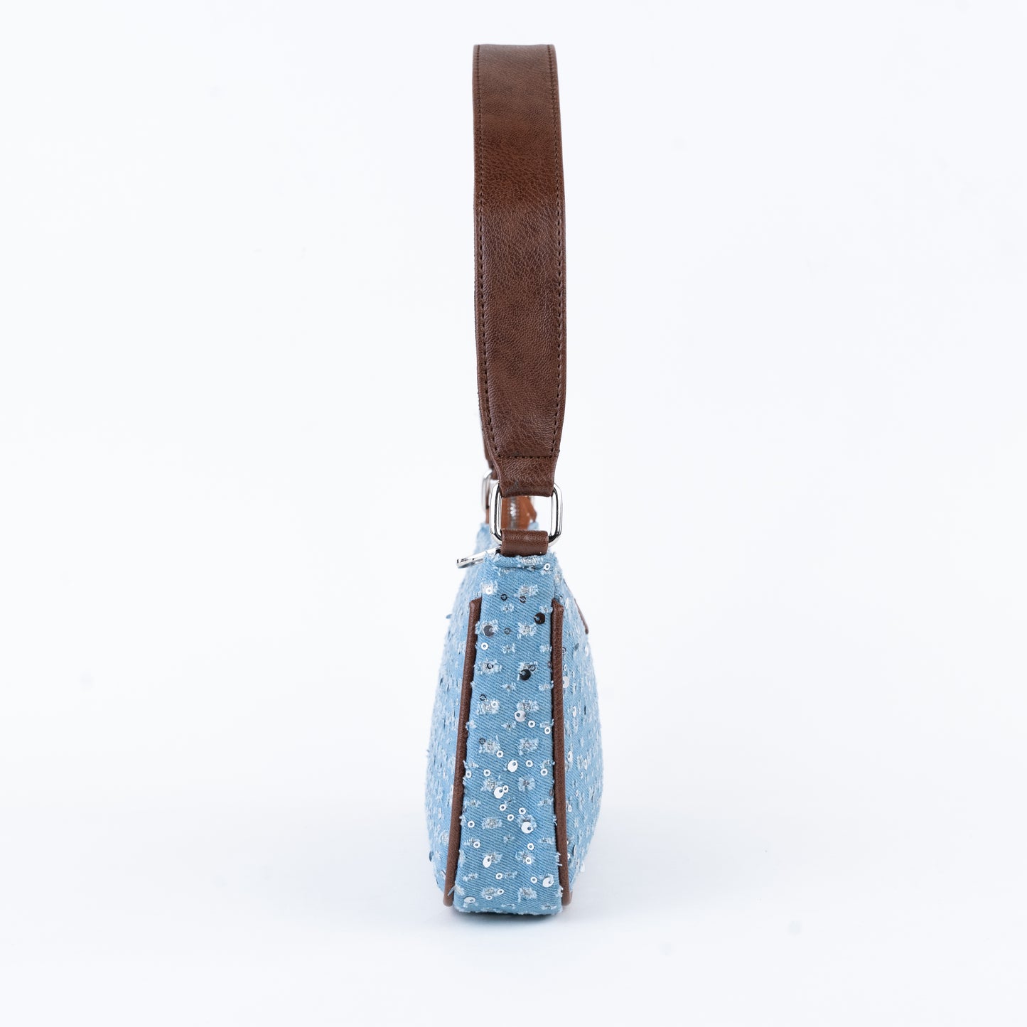 Starry denim shoulder bag