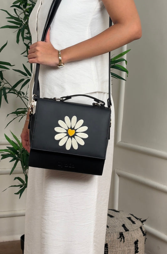 Sunnyside embroidery backpack/sling bag