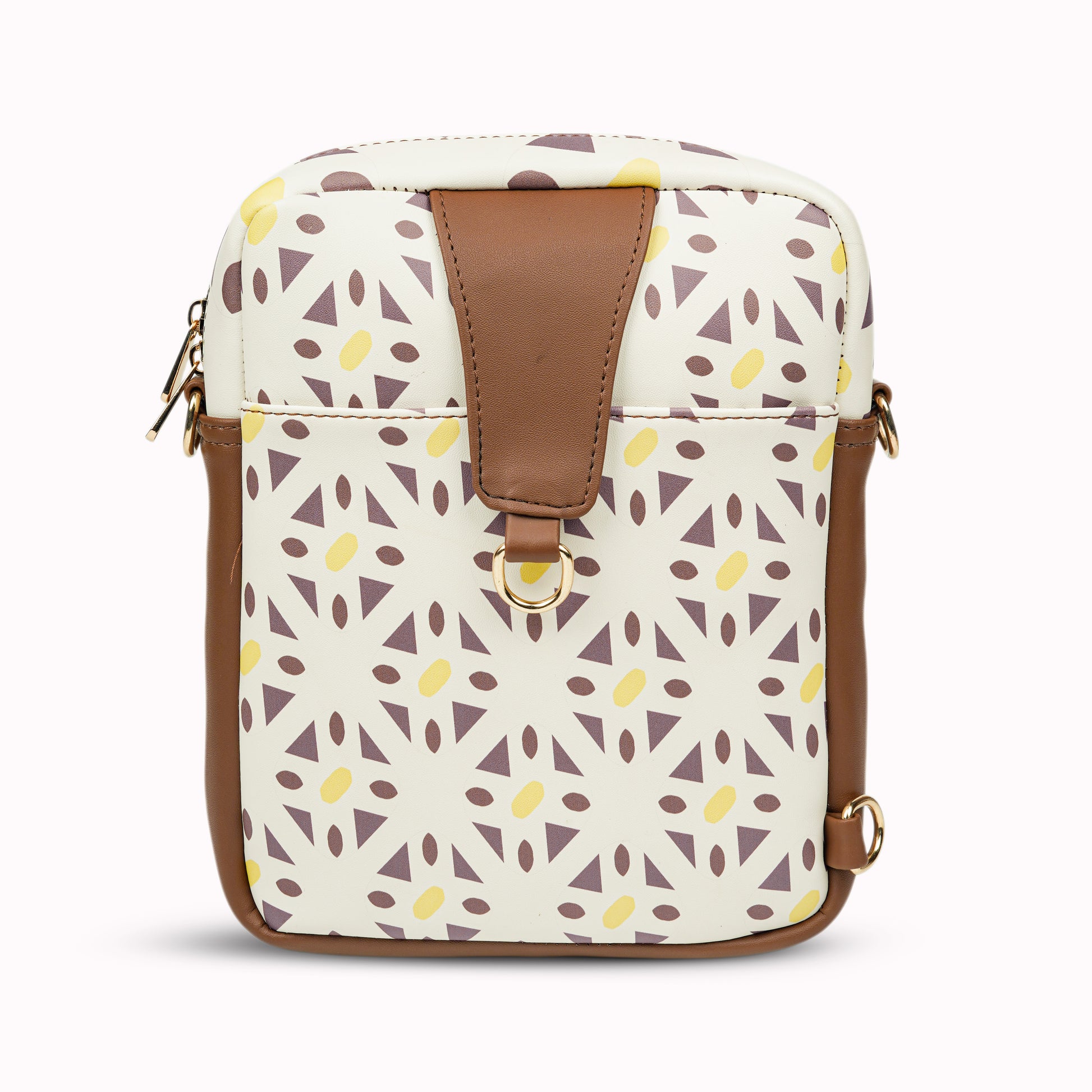 Mocha bloom travel bag - Lynda