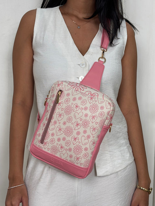 Pink daze travel bag - Lynda