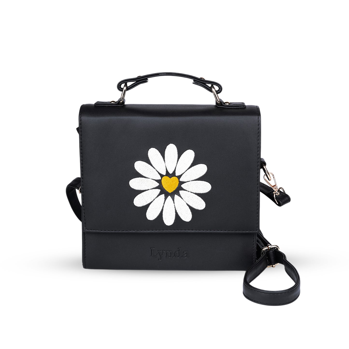 Sunnyside embroidery backpack/sling bag - Lynda