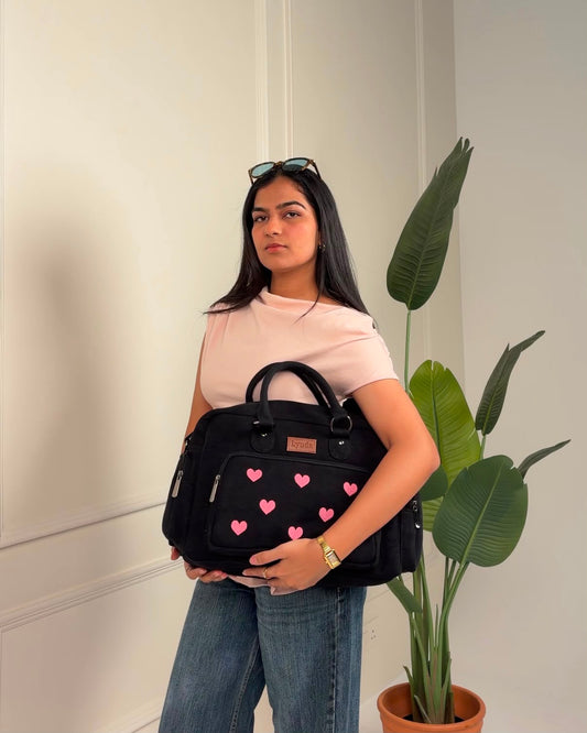 Sweetheart duffle bag - Black - LARGE